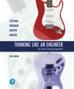 Thinking Like an Engineer: An Active Learning Approach, 6th Edition eBook