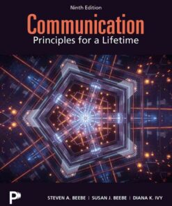 Communication: Principles for a Lifetime, 9th Edition eBook