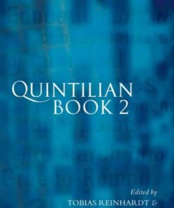 Quintilian Institutio Oratoria Book 2, 1st Edition eBook