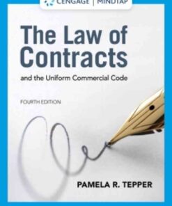 [Instant Access], 1 term, MindTap for Tepper's The Law of Contracts and the Uniform Commercial Code, 4th Edition eBook