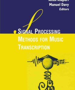 Signal Processing Methods for Music Transcription, 1st Edition eBook