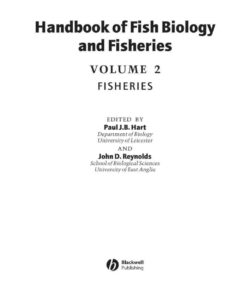 Handbook of Fish Biology and Fisheries: Fisheries: Fisheries, 1st Edition eBook