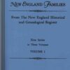 English Origins of New England Families: from The New England Historical and Genealogical Register. First Series. 3 vols., 1st Edition eBook