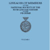 Lineages of Members of the National Society of Sons and Daughters of the Pilgrims: 2 vols., 1st Edition eBook