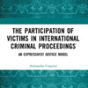 The Participation of Victims in International Criminal Proceedings: An Expressivist Justice Model, 1st Edition eBook
