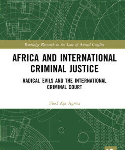 Africa and International Criminal Justice: Radical Evils and the International Criminal Court, 1st Edition eBook