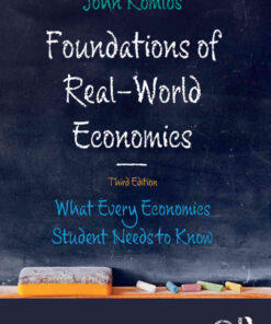 Foundations of Real-World Economics: What Every Economics Student Needs to Know, 3rd Edition eBook