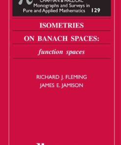 Isometries on Banach Spaces: function spaces, 1st Edition eBook