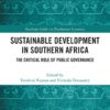 Sustainable Development in Southern Africa: The Critical Role of Public Governance, 1st Edition eBook