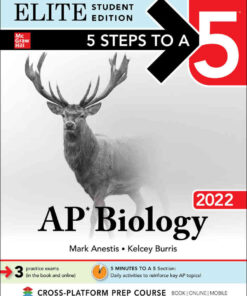5 Steps to a 5: AP Biology 2022 Elite Student Edition eBook