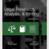 MindTap Paralegal for Putman/Albright's Legal Research, Analysis, and Writing, 4th Edition eBook