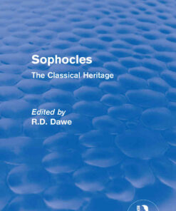 Sophocles (Routledge Revivals)The Classical Heritage, 1st Edition eBook
