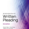 An Introduction to Written Pleading, 2nd Edition eBook