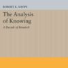The Analysis of Knowing: A Decade of Research eBook