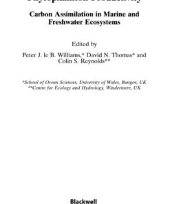 Phytoplankton Productivity: Carbon Assimilation in Marine and Freshwater Ecosystems, 1st Edition eBook