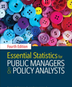 Essential Statistics for Public Managers and Policy Analysts, 4th Edition eBook