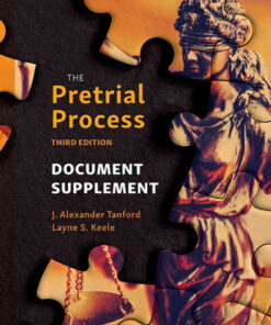 The Pretrial Process Document Supplement, 3rd Edition eBook