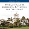 Fundamentals of California Litigation for ParalegalsNewer Edition Available, 7th Edition eBook