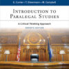 Introduction to Paralegal Studies: A Critical Thinking Approach, 7th Edition eBook