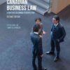 Canadian Business Law: A British Columbia Perspective, 2nd Edition eBook