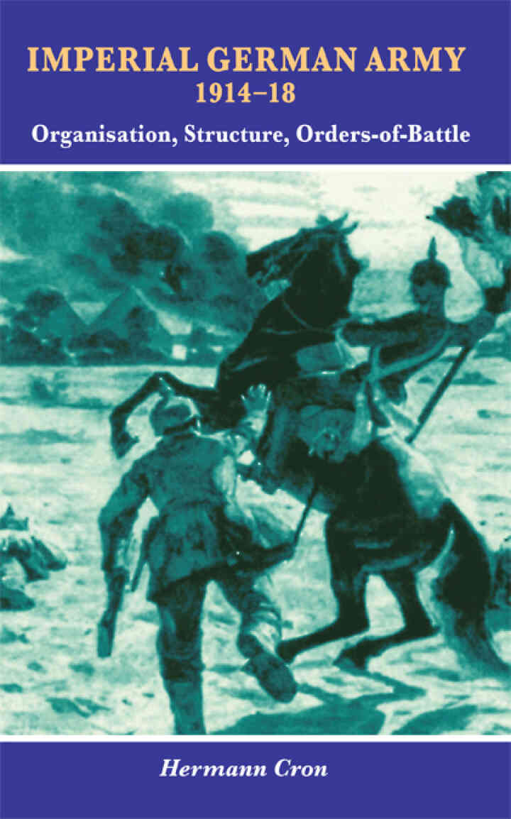 Imperial German Army paperback cover.cdr