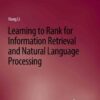Learning to Rank for Information Retrieval and Natural Language Processing eBook