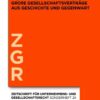 Große Gesellschaftsverträge aus Geschichte und Gegenwart, 1st Edition eBook