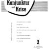 Konjunktur und Krise. Jahrgang 10, Heft 2, 1st Edition eBook