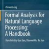 Formal Analysis for Natural Language Processing: A Handbook eBook