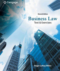 Business Law: Text & Exercises, 11th Edition eBook