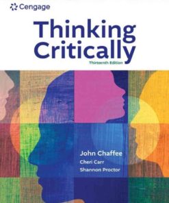 Thinking Critically, 13th Edition eBook