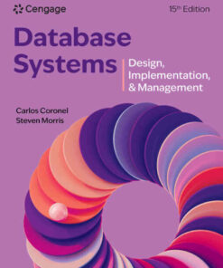 Database Systems: Design, Implementation, & Management, 15th Edition eBook